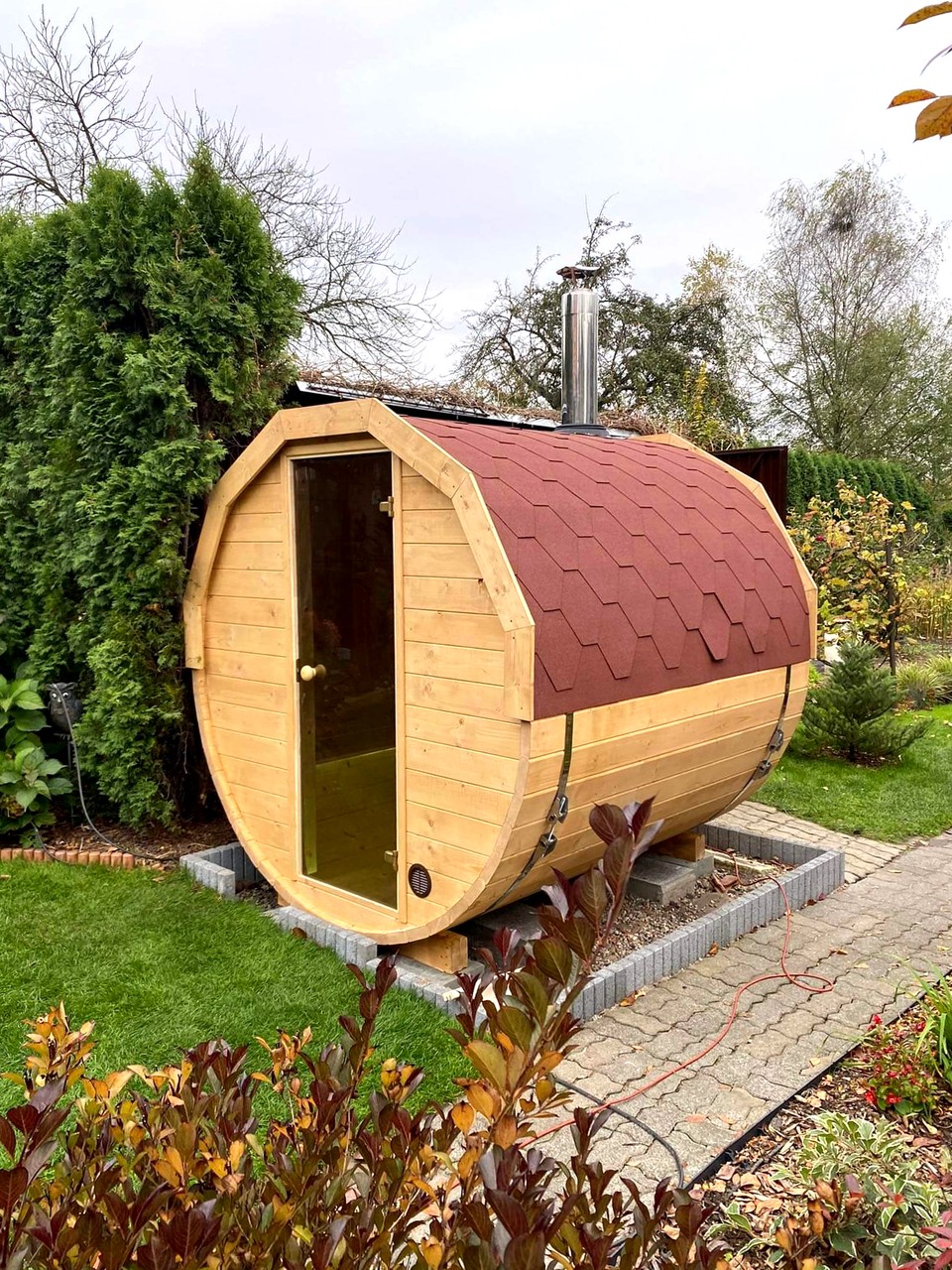 Sauna beczka 2x2 - obrazek 3