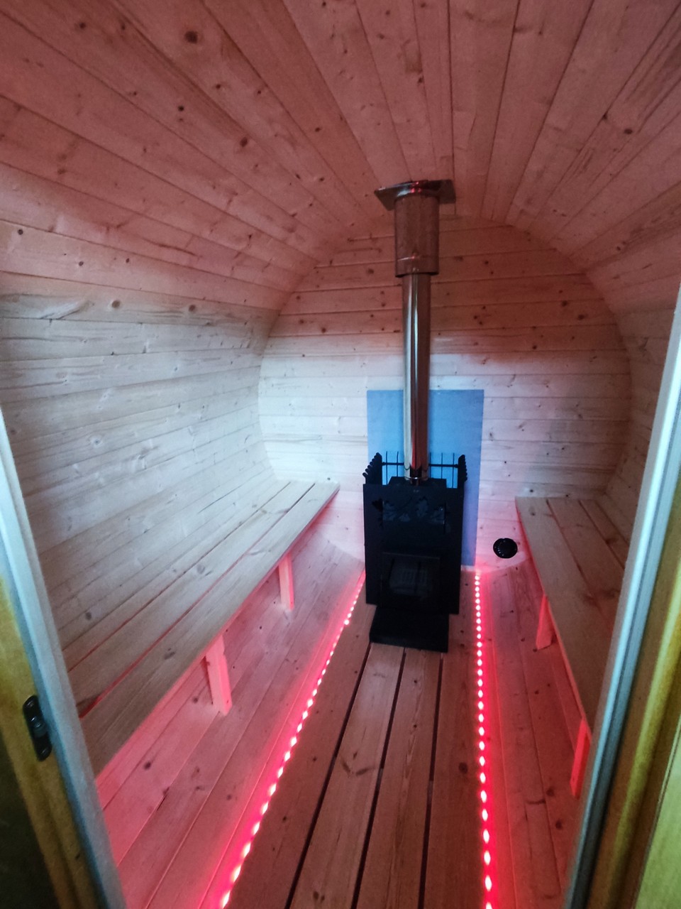 Sauna beczka 2x2 - obrazek 5