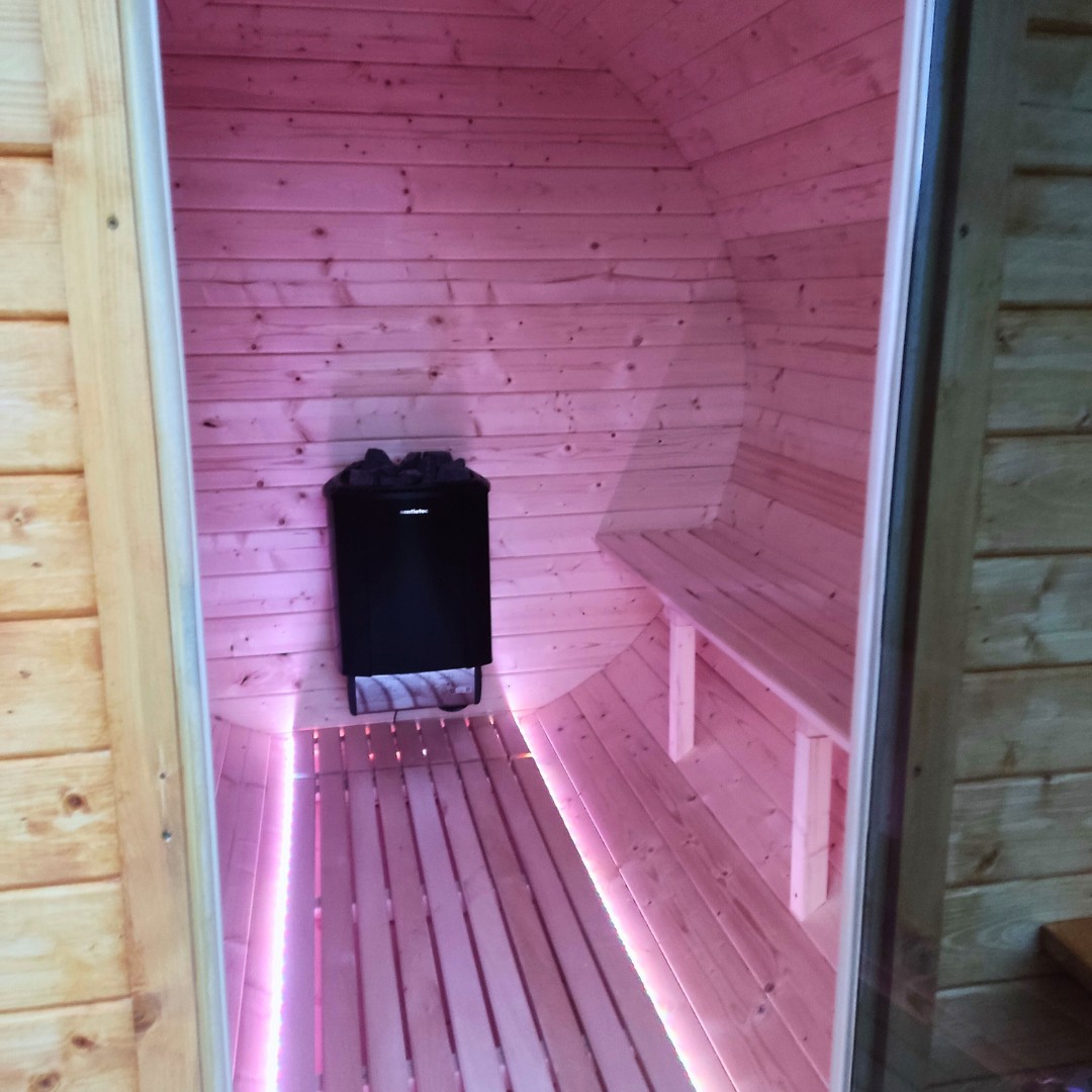 Sauna beczka 2x2 - obrazek 6